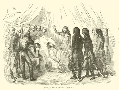 Muerte del general Hoche (grabado) de French School