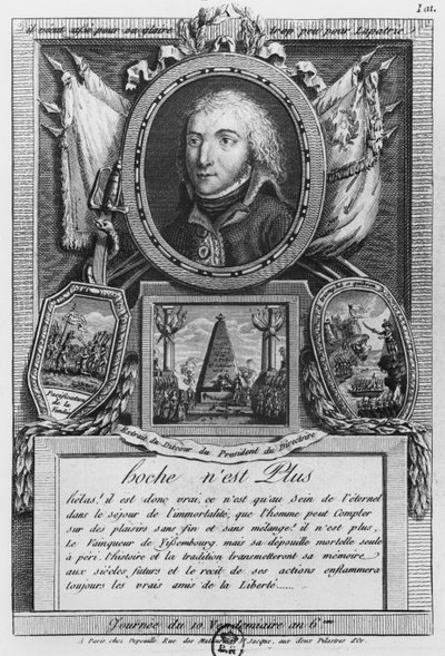 Muerte del General Louis Lazare Hoche de French School