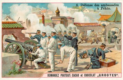 Defensa de las Legaciones Internacionales en Pekín, Rebelión de los Bóxers, China de French School