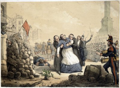 Denis Affre, Arzobispo de París, mártir (25 de junio de 1848) de French School