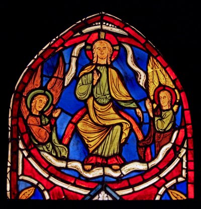 Cristo en Gloria (ex Varennes-Jarcy - originalmente de la Abadía de Gercy?) de French School
