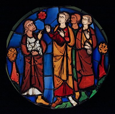 Job y sus hijos, ex Ste Chapelle (Bay D, la ventana de Judith) de French School
