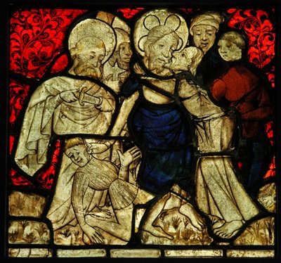 La Traición de Judas, originalmente de la Iglesia de Betton, Bretaña de French School