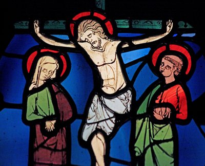 Crucifixión, ex Ste Chapelle de French School