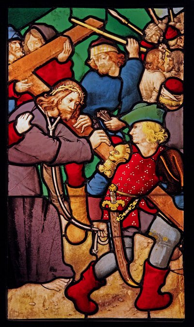 Vía Crucis; ex Chapelle en el Hotel Cluny de French School