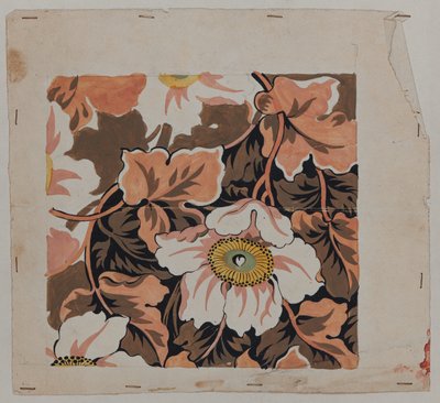 Dibujo de diseño, principios del siglo XIX de French School