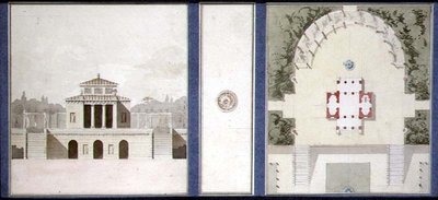 Diseño para un Monumento, c.1825 de French School