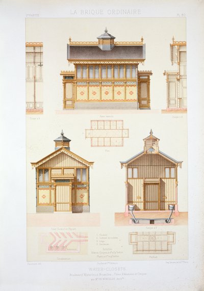 Diseños para baños en andenes de estaciones de tren de French School