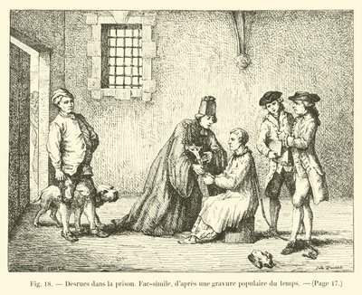 Desrues en la prisión de French School