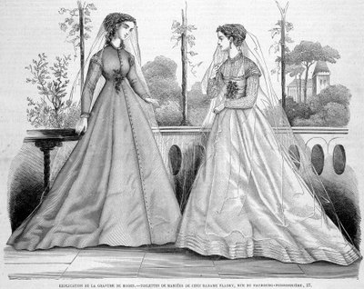 Deux toilette de brides de chez madame Fladry - en 