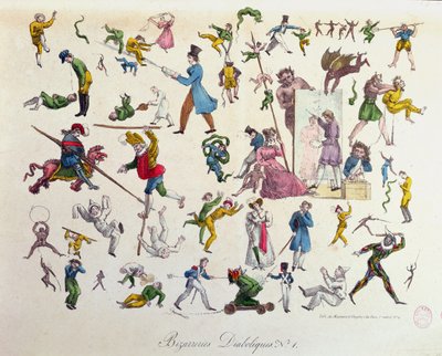 Rarezas diabólicas, 1823 de French School