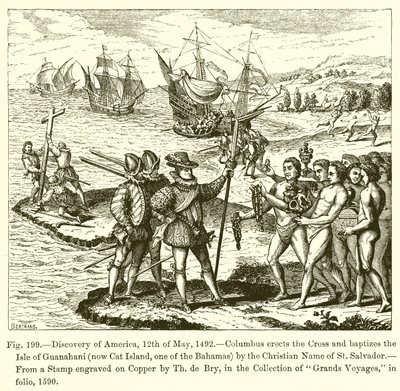 Descubrimiento de América, 12 de mayo de 1492 de French School