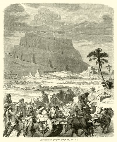 Dispersión de los pueblos de French School
