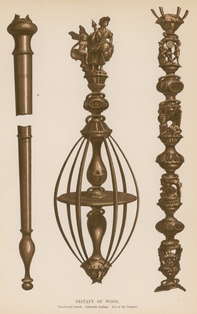 Huso de madera de French School