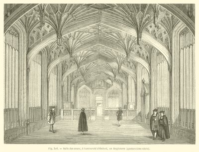 Escuela de Divinidad, Biblioteca Bodleiana, Oxford de French School
