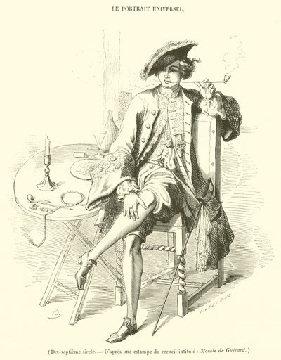 Siglo XVII (grabado) de French School