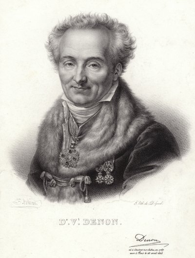 Dominique Vivant Barón de Denon de French School