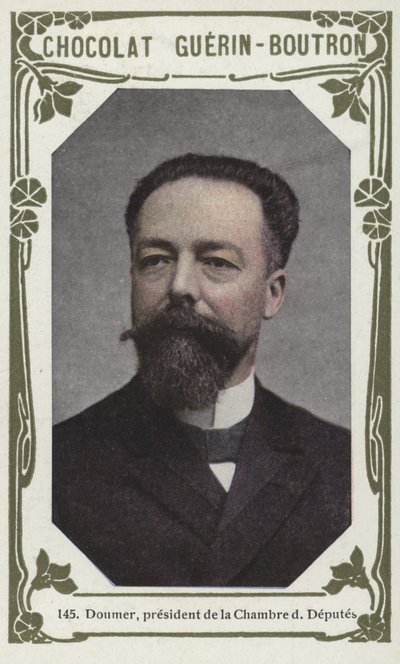 Doumer, presidente de la Cámara de Diputados de French School
