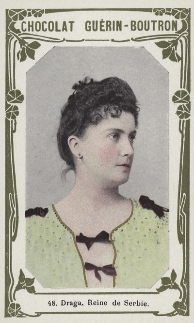Draga, Reina de Serbia de French School
