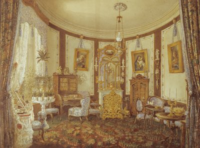 Salón del Chateau de Sache de French School