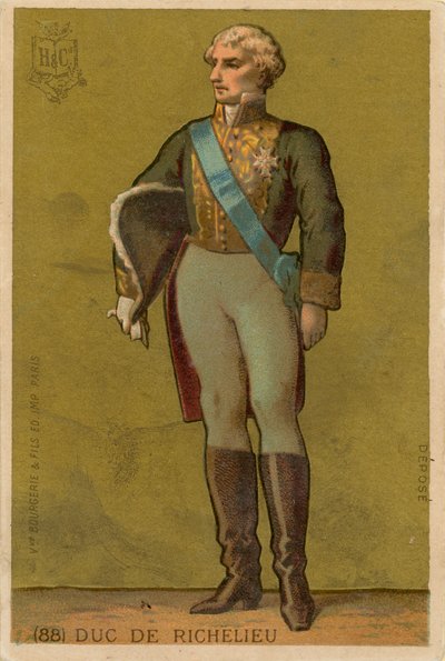 Duque de Richelieu de French School