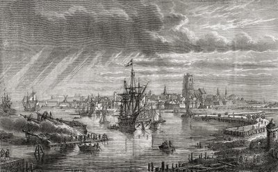 Dunkerque, Francia, en el siglo XVIII, de 