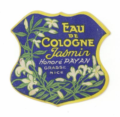 Eau de Cologne, etiqueta, Jazmín de French School