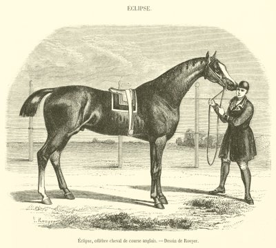 Eclipse, famoso caballo de carreras inglés de French School