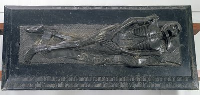 Efigie de Guillaume Lefranchois (m.1446) conocido como Potier, Doctor y Canónigo de Bethune, 1446 de French School