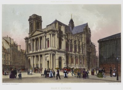 Iglesia de Saint-Eustache de French School