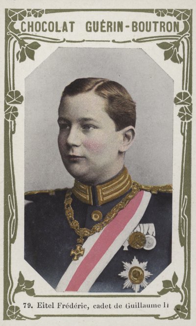Eitel Federico, cadete de Guillermo II de French School