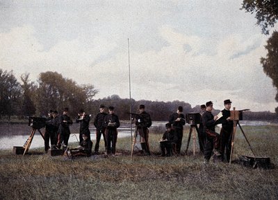 Telegrafía Eléctrica y Óptica - en “Military Album” de French School