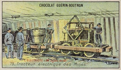 Tractor de mina eléctrico de French School