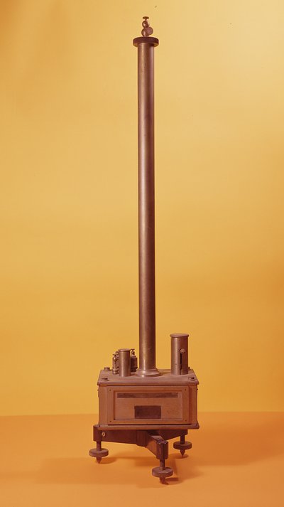 Electrómetro diseñado por Marie Curie (1867-1934) 1897 de French School