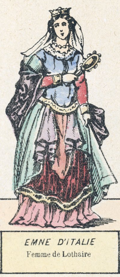 Emne de Italia, Esposa de Lotario de French School