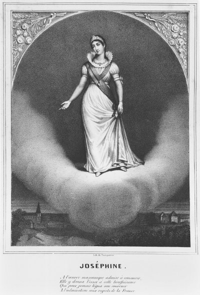Emperatriz Josefina de Beauharnais (1763-1814) y la Masonería, c.1846 de French School