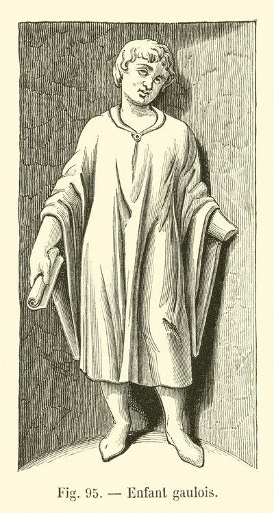 Niño galo de French School