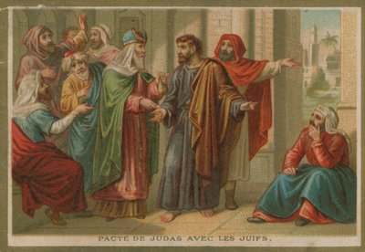 Episodio de la vida de Jesucristo (cromolito) de French School
