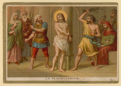 Episodio de la vida de Jesucristo (cromolito) de French School