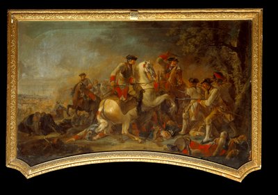 Episodio de la Guerra de los Siete Años (1756-1763) entre Prusia e Inglaterra de French School