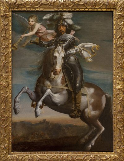 Retrato ecuestre de Luis XIII de French School
