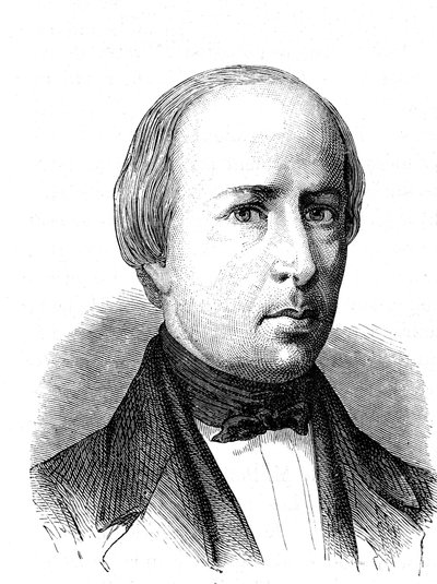 Ernest PETIN (1812-1879), inventor francés de globos aerostáticos. de French School