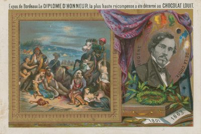 Eugène Delacroix, pintor francés del siglo XIX de French School