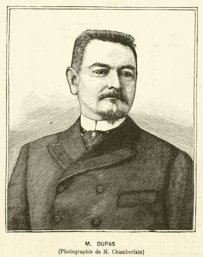Eugene Dupas, funcionario civil francés de French School