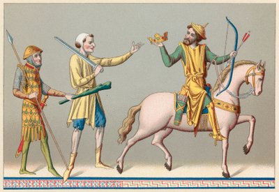 Europa, Traje de la Edad Media de French School