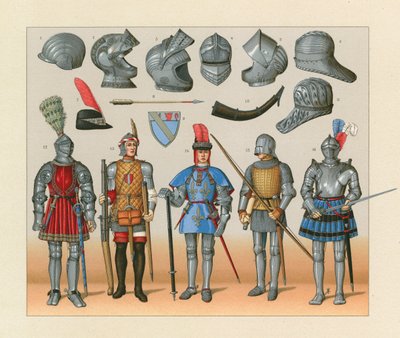 Europa, Traje de los siglos XV-XVI de French School