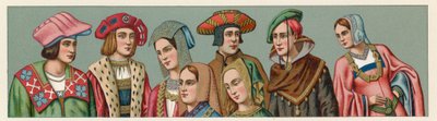 Traje de Europa XV-XVI de French School