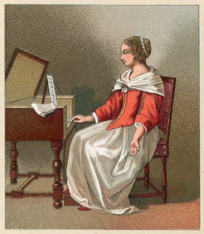 Traje del siglo XVII en Europa de French School