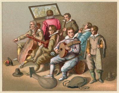 Europa Traje del Siglo XVII de French School