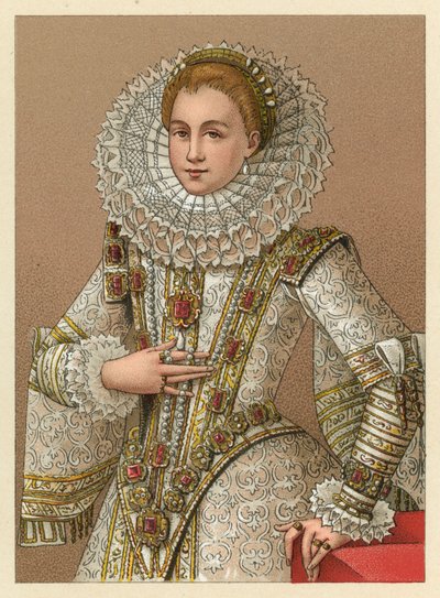 Traje del siglo XVI en Europa de French School